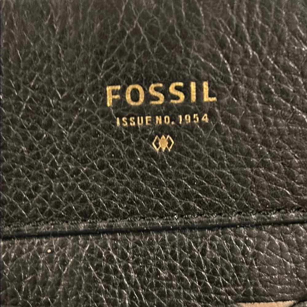 Fossil Black Leather Women's Bag - Picture 7 of 16